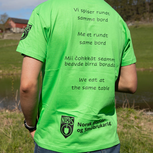 Vi spiser rundt samme bord
